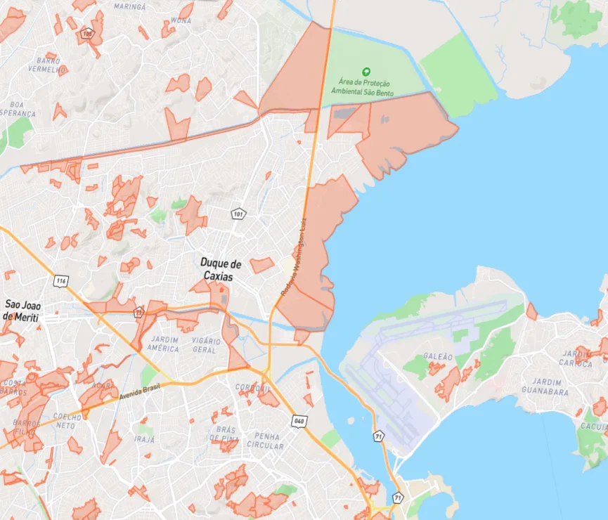 Pantalla de la plataforma Softruck con las zonas de riesgo marcadas en el mapa